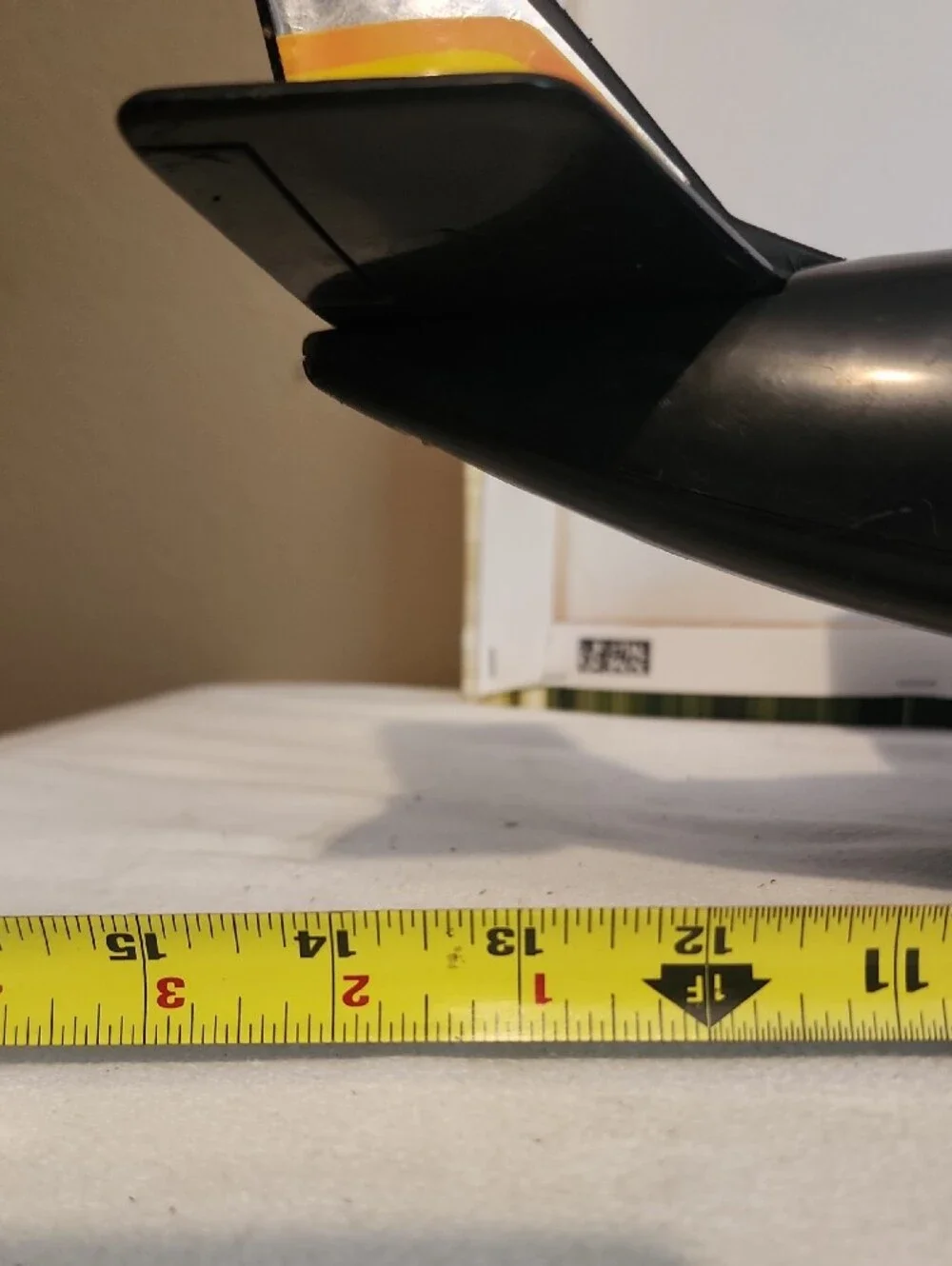 Tonka Black and Yellow Twin-Prop Toy Airplane
